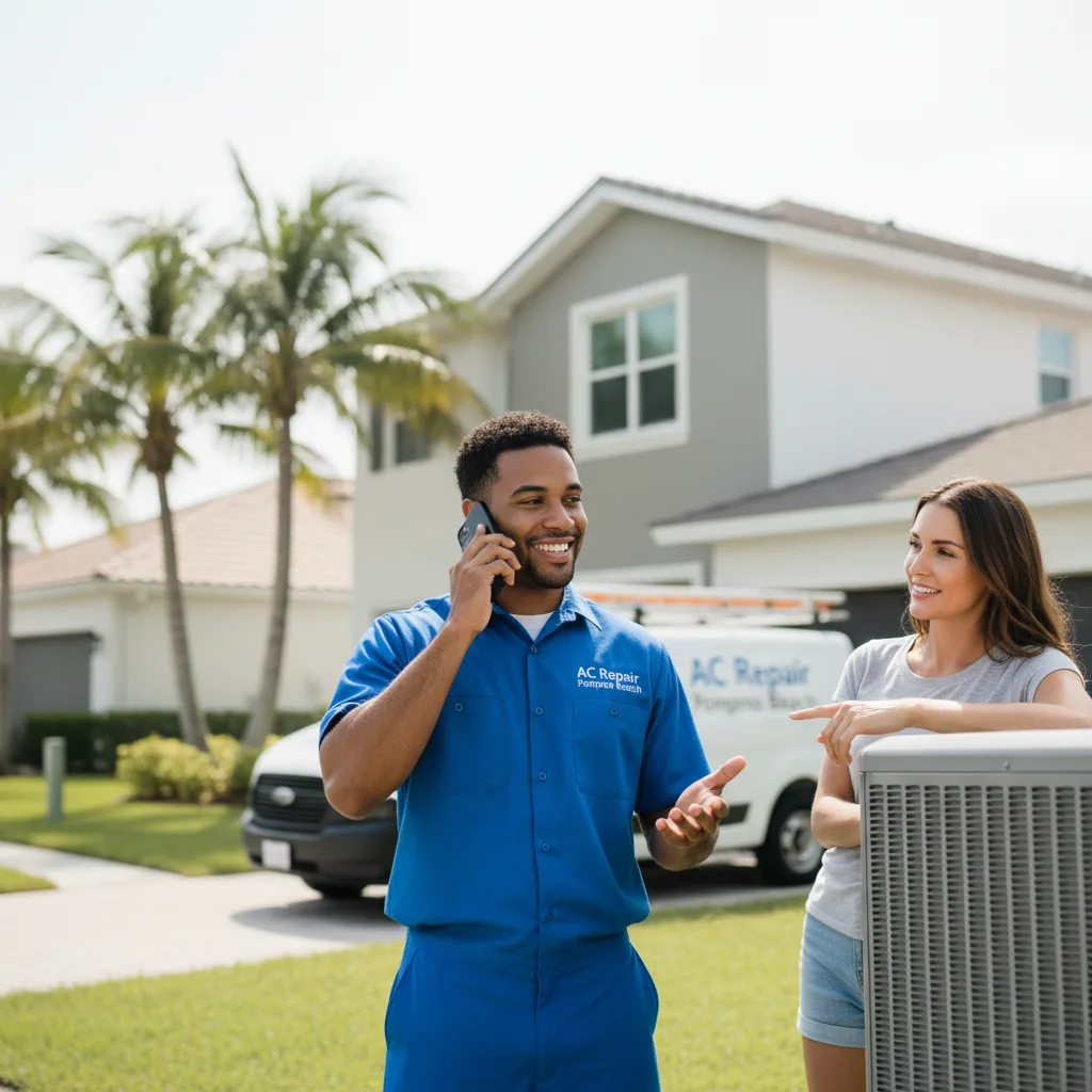 AC Repair Pompano Beach customer support in Zeigler